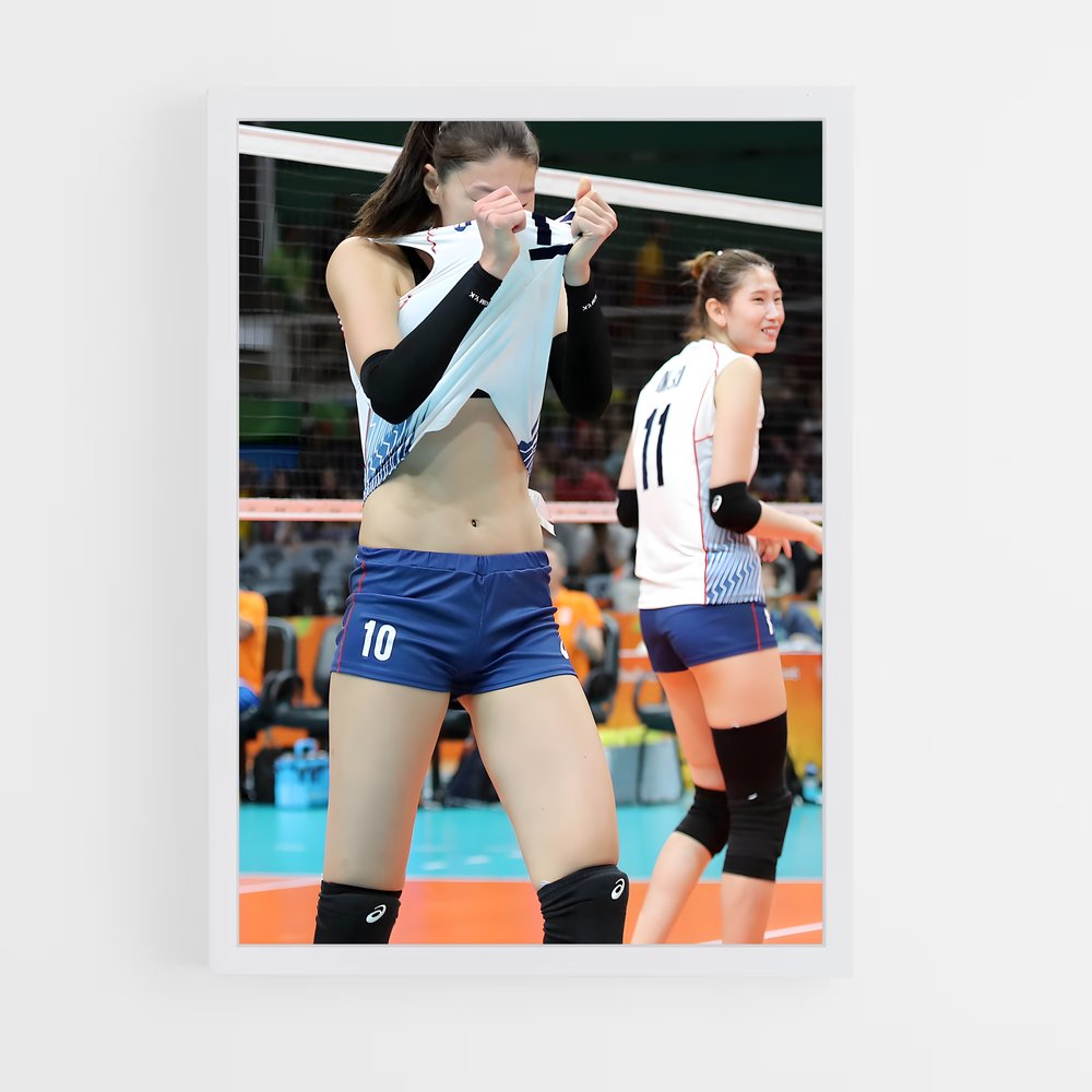 Poster Kim Énergie sommet – affiche Volleyball (vue 3)